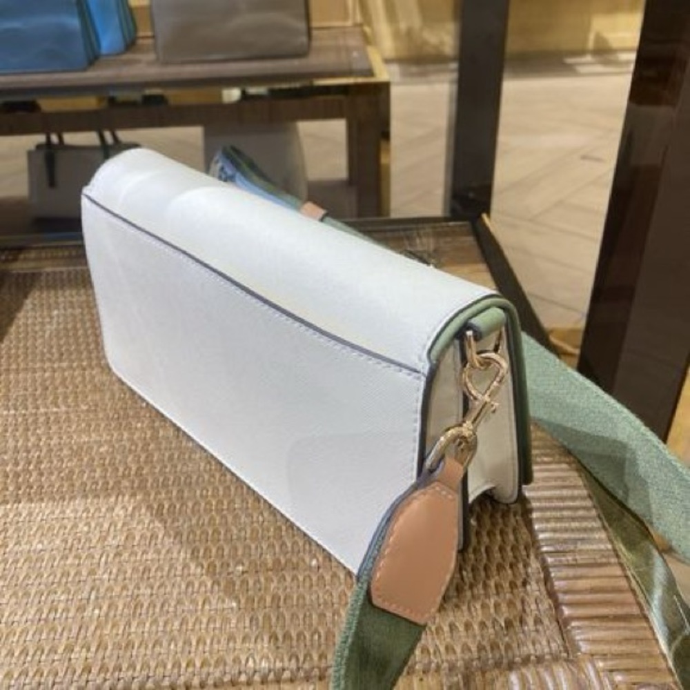 Tory Burch Emerson Color-Block Convertible Crossbody nwt - Picture 8 of 15